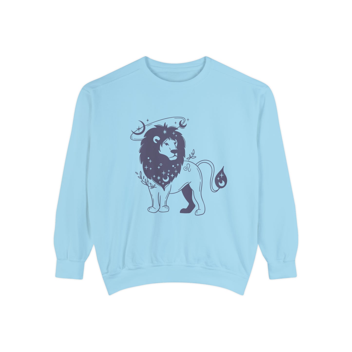 Celestial Splendor Astrology Shirt - Your Gateway to Cosmic Style! Unisex Garment-Dyed Sweatshirt