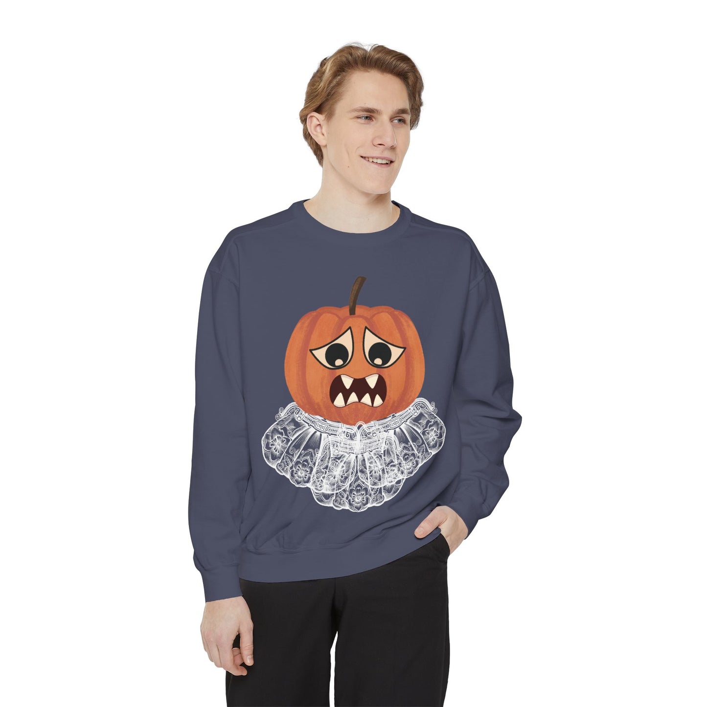 Vintage Pumpkin Sweatshirt | Unisex Fall Apparel, Halloween Gift, Cozy Sweater