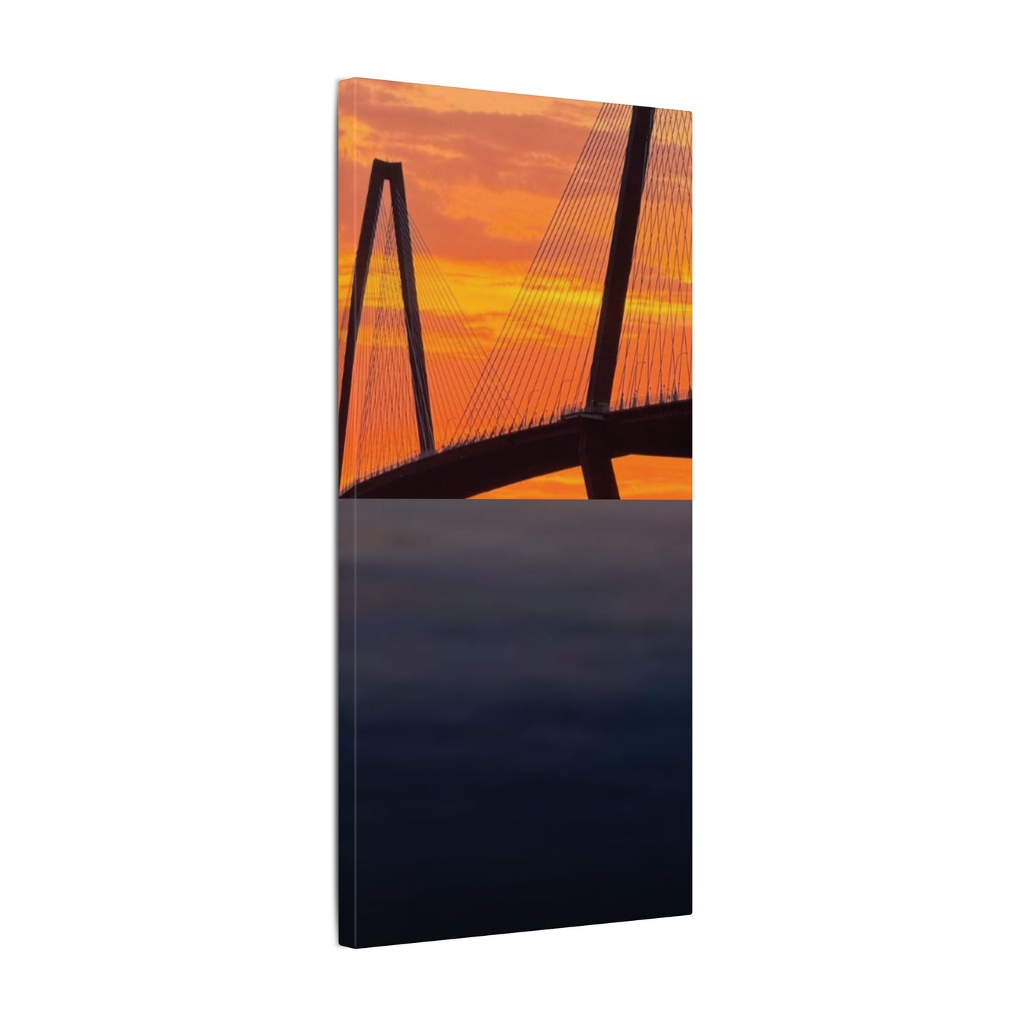 Canvas Print - Vibrant Charleston Sunset