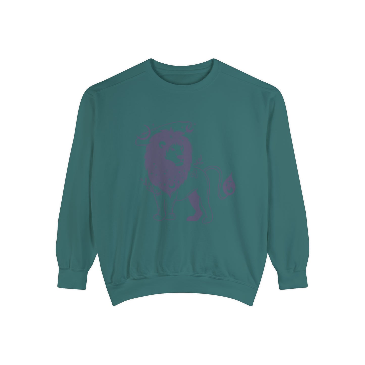 Celestial Splendor Astrology Shirt - Your Gateway to Cosmic Style! Unisex Garment-Dyed Sweatshirt