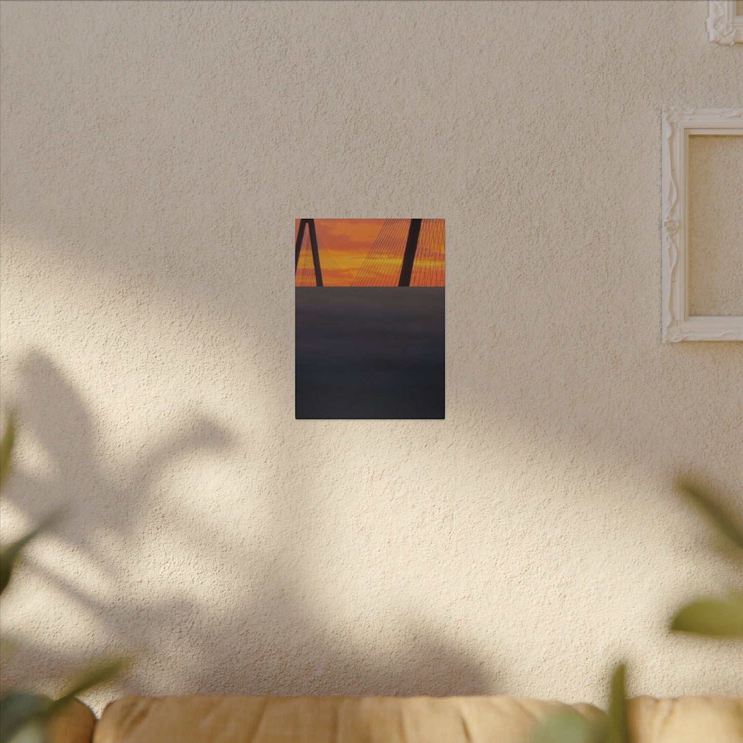 Canvas Print - Vibrant Charleston Sunset