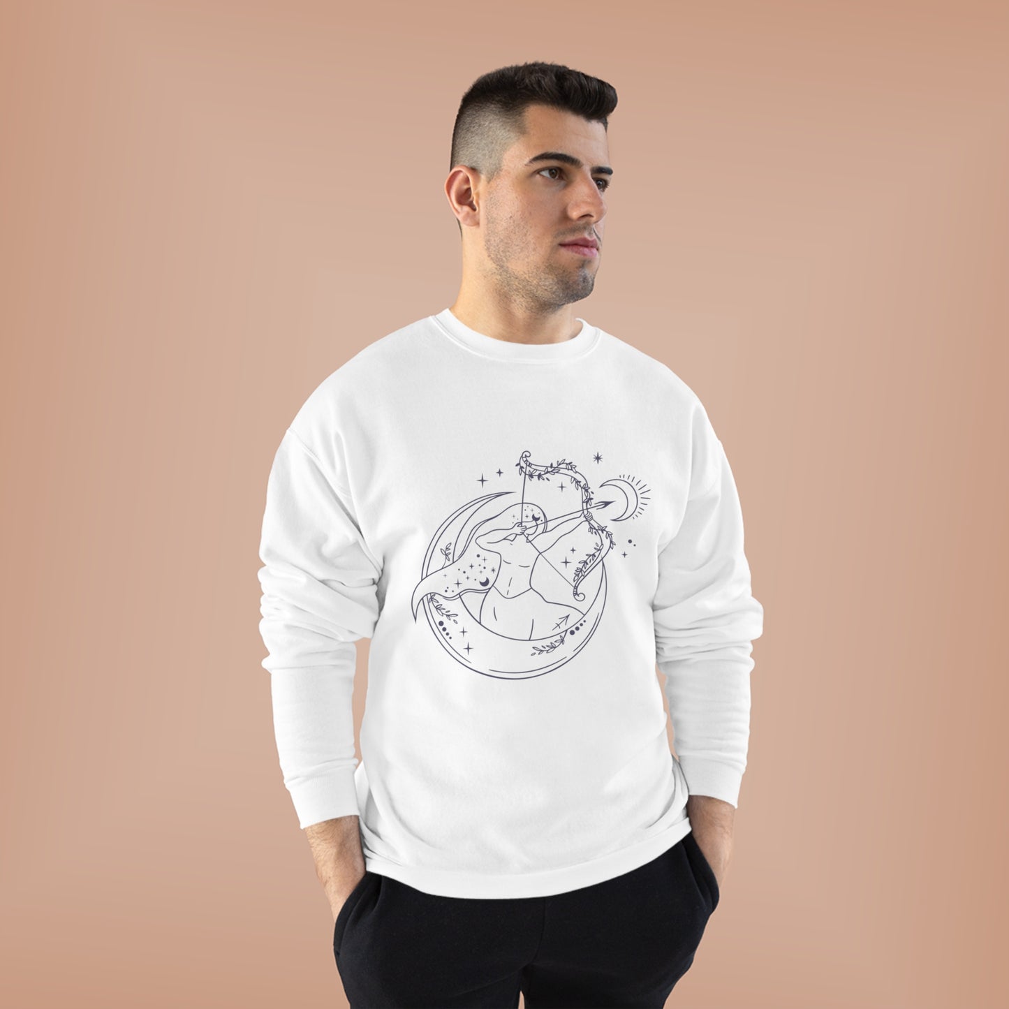 Celestial Splendor Astrology Shirt - Your Gateway to Cosmic Style! Unisex EcoSmart® Crewneck Sweatshirt