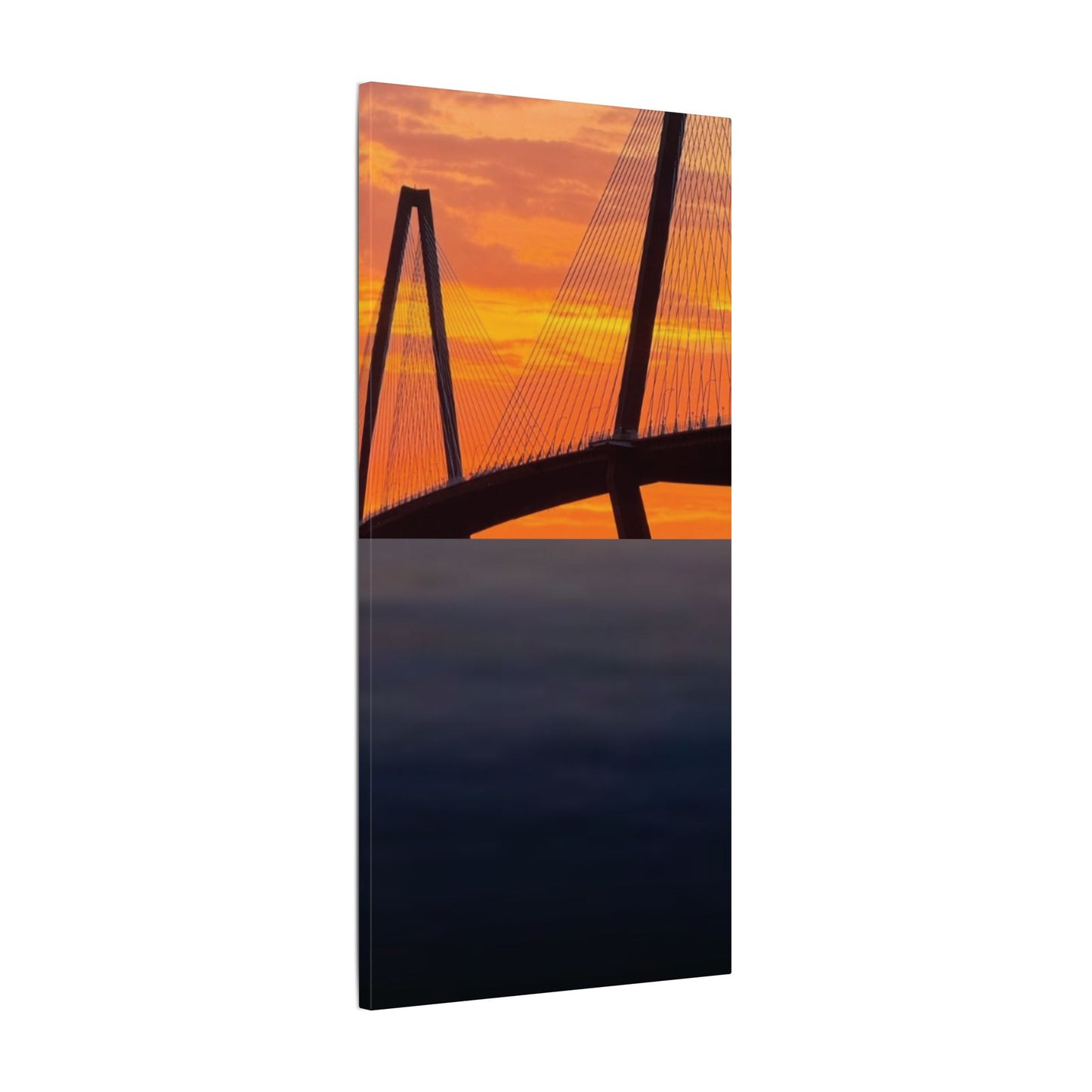 Canvas Print - Vibrant Charleston Sunset