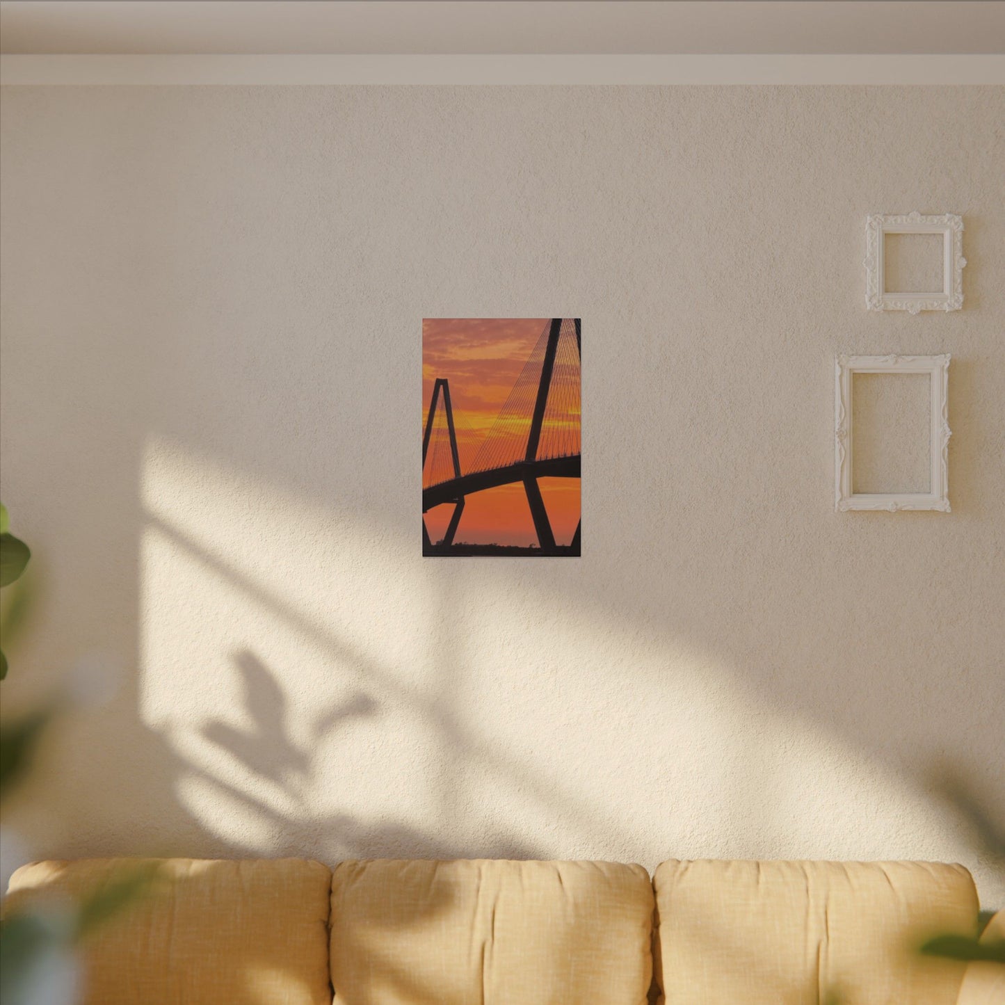 Canvas Print - Vibrant Charleston Sunset