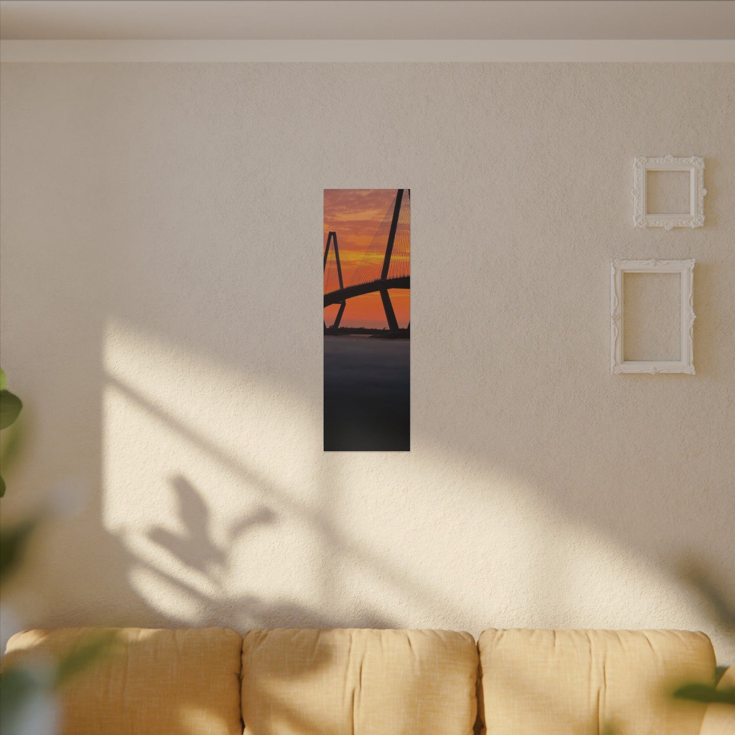 Canvas Print - Vibrant Charleston Sunset