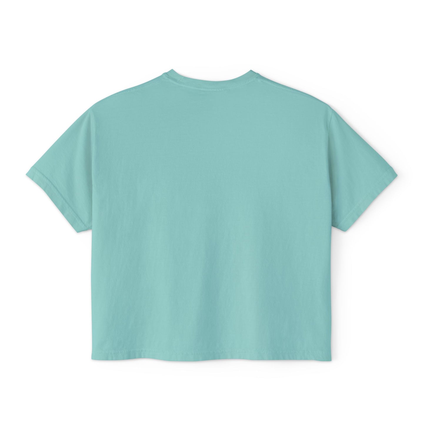 Butterfly Design Women's Boxy Tee - 'Believe' Inspirational Tee