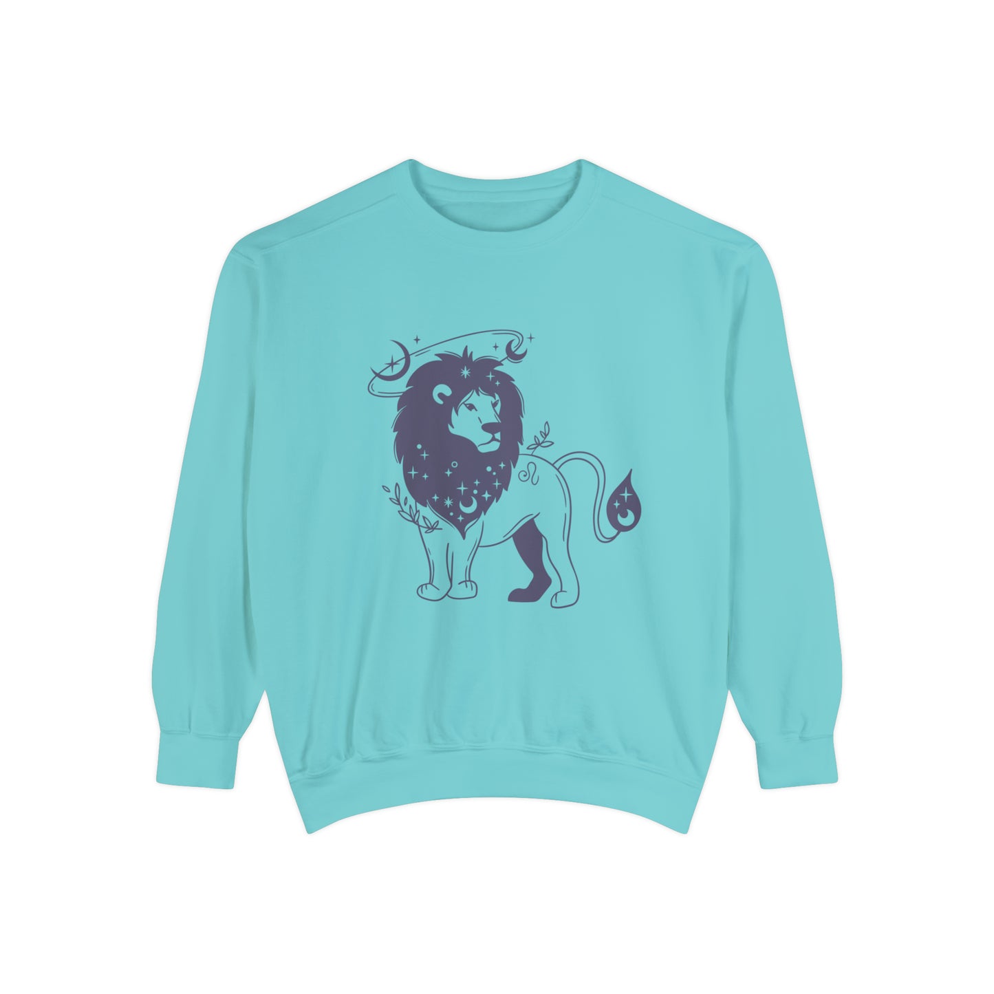 Celestial Splendor Astrology Shirt - Your Gateway to Cosmic Style! Unisex Garment-Dyed Sweatshirt