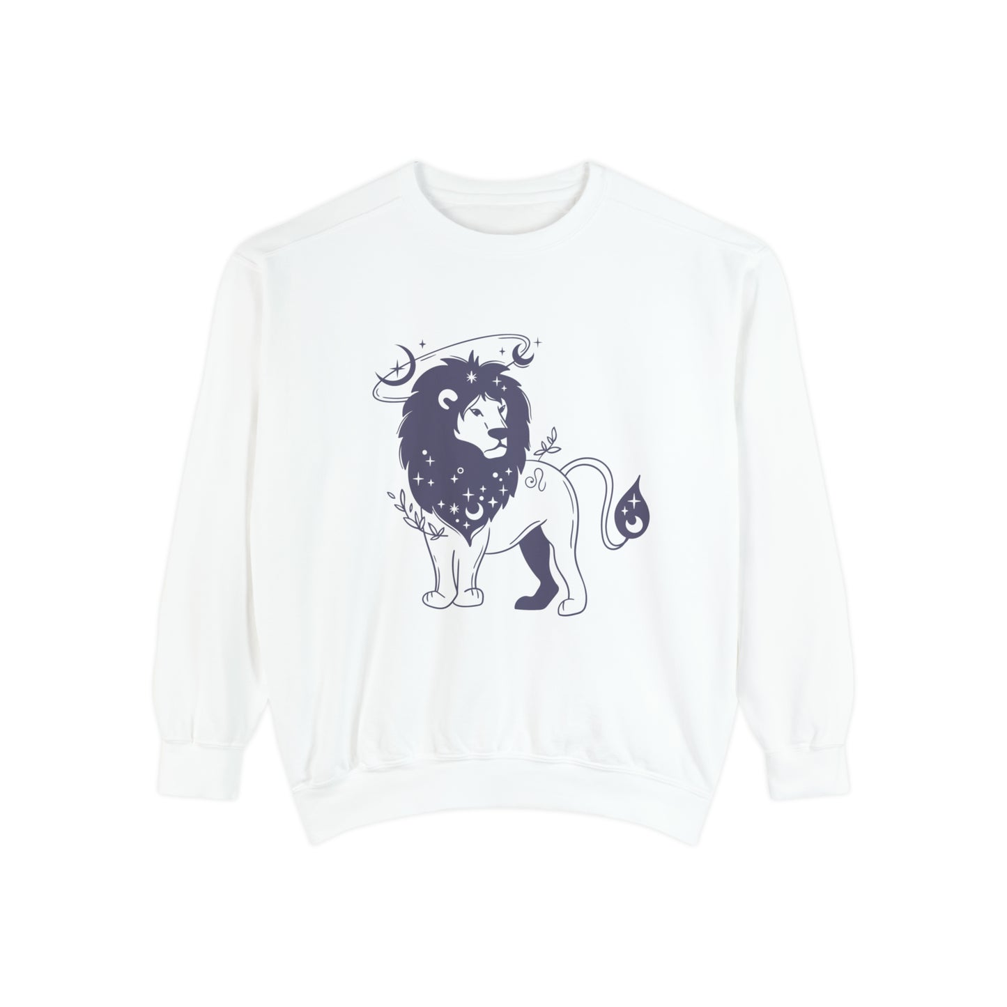 Celestial Splendor Astrology Shirt - Your Gateway to Cosmic Style! Unisex Garment-Dyed Sweatshirt