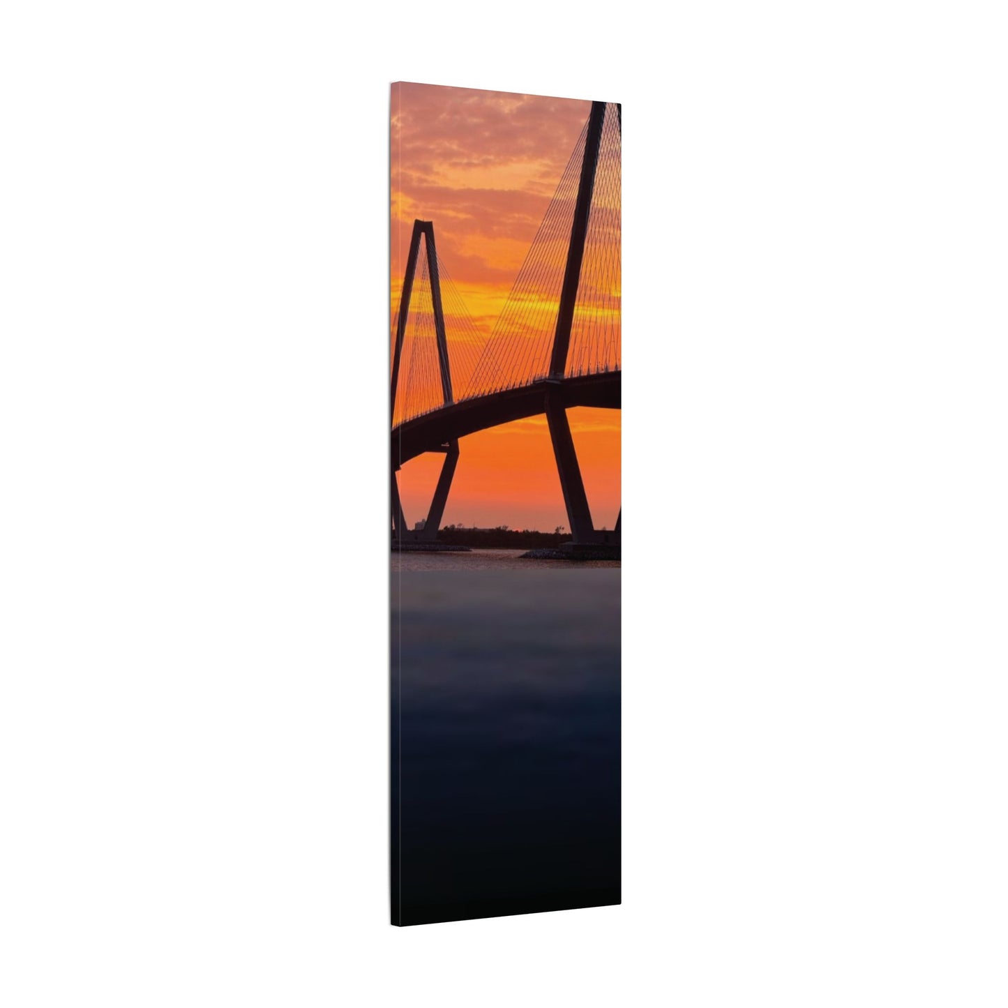 Canvas Print - Vibrant Charleston Sunset