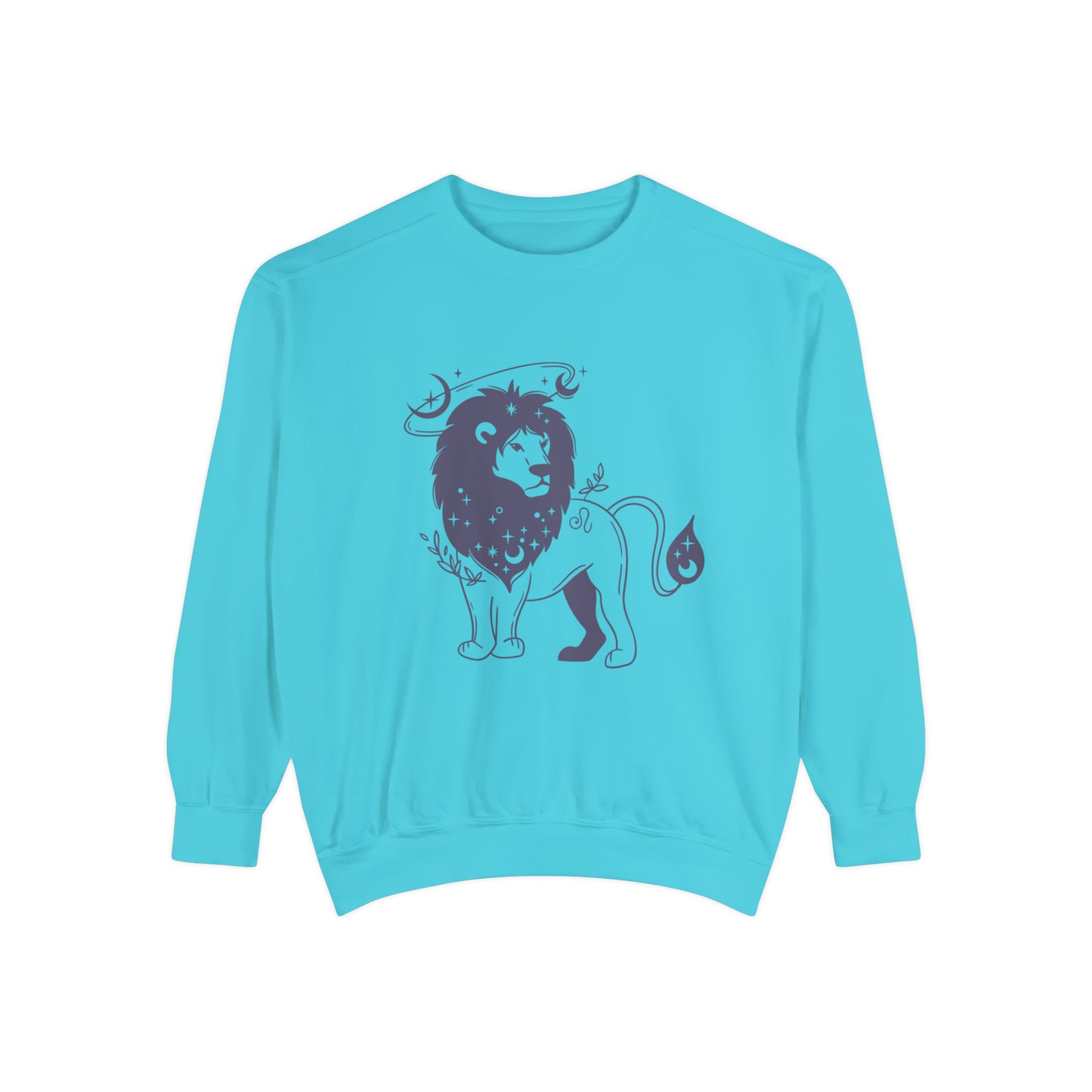 Celestial Splendor Astrology Shirt - Your Gateway to Cosmic Style! Unisex Garment-Dyed Sweatshirt