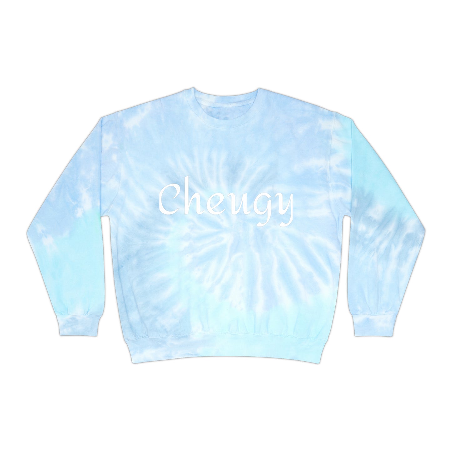 Cheugy Chic Tie-Dyed Sweatshirt Unisex Tie-Dye Sweatshirt