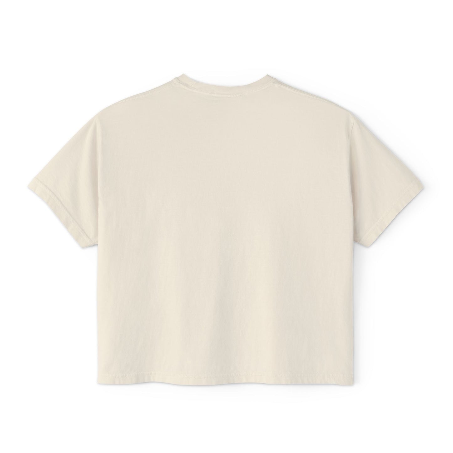 Butterfly Design Women's Boxy Tee - 'Believe' Inspirational Tee