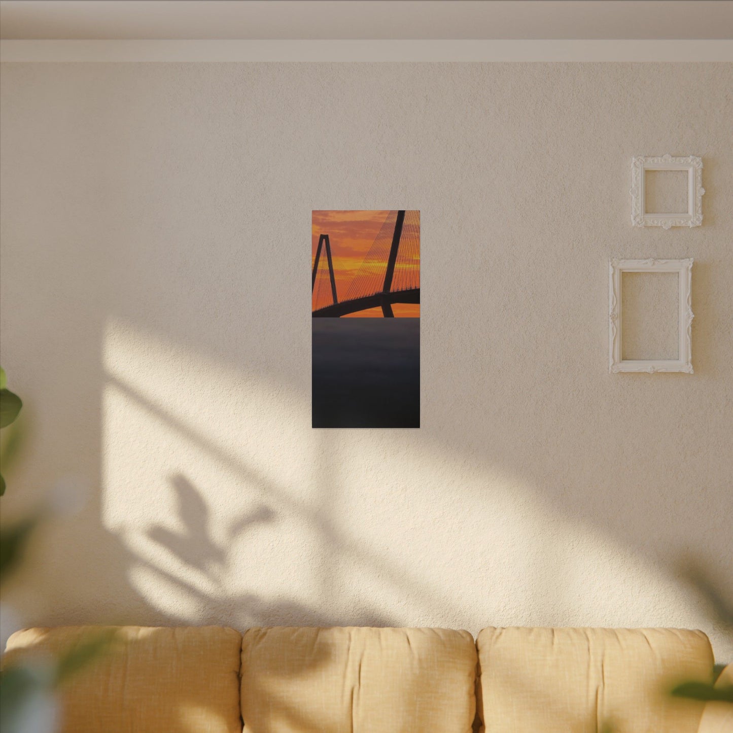 Canvas Print - Vibrant Charleston Sunset