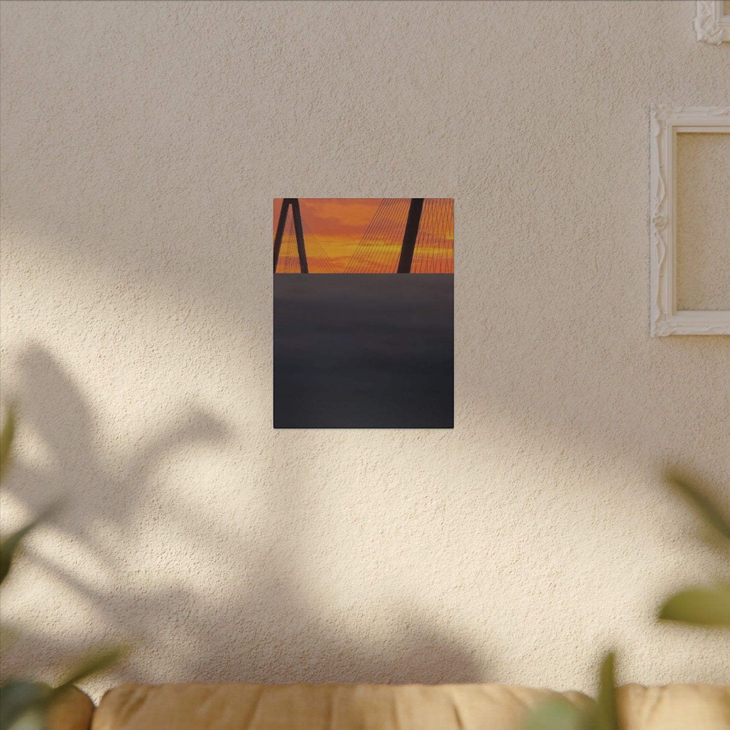Canvas Print - Vibrant Charleston Sunset