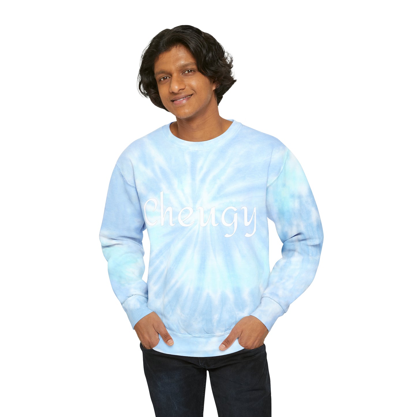 Cheugy Chic Tie-Dyed Sweatshirt Unisex Tie-Dye Sweatshirt