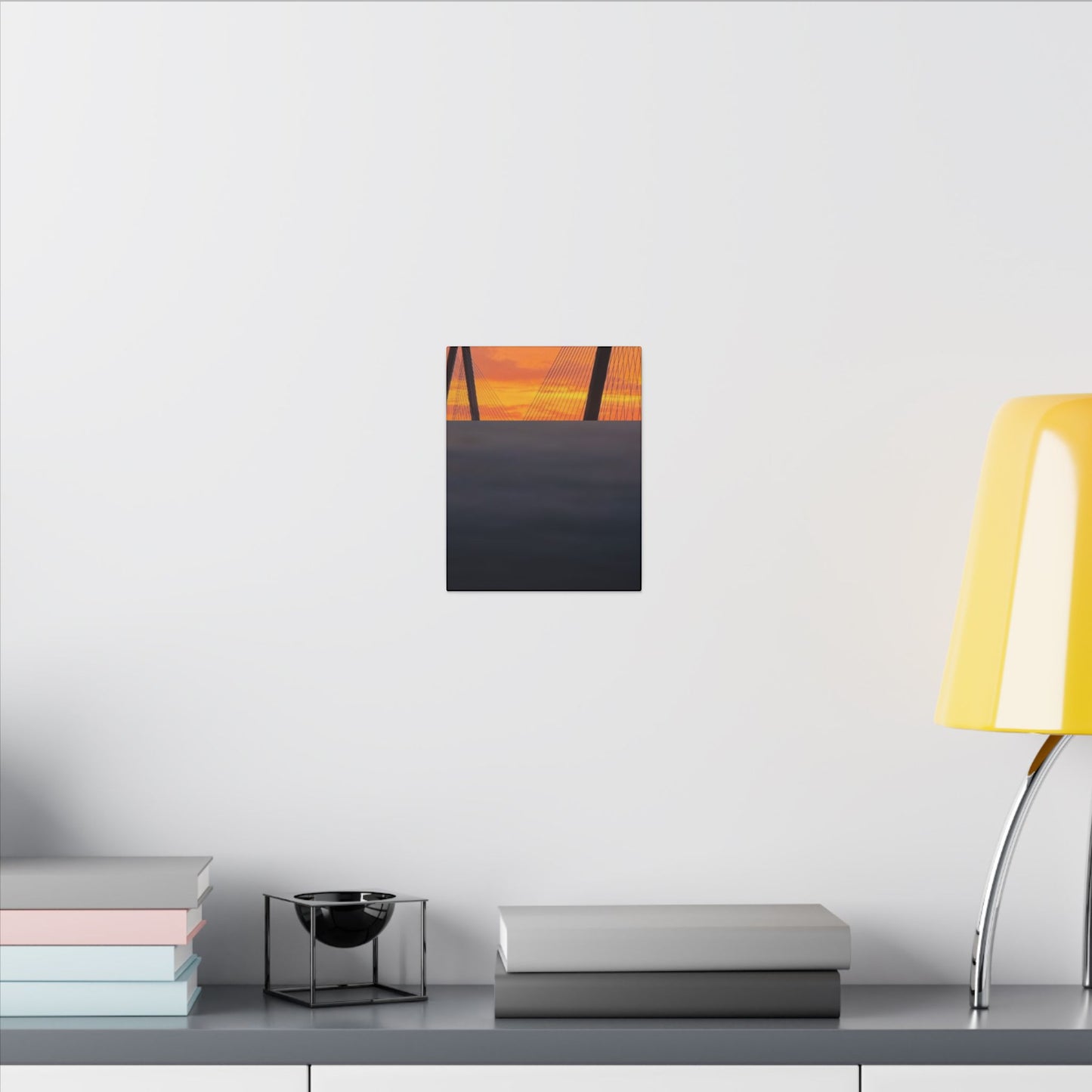Canvas Print - Vibrant Charleston Sunset