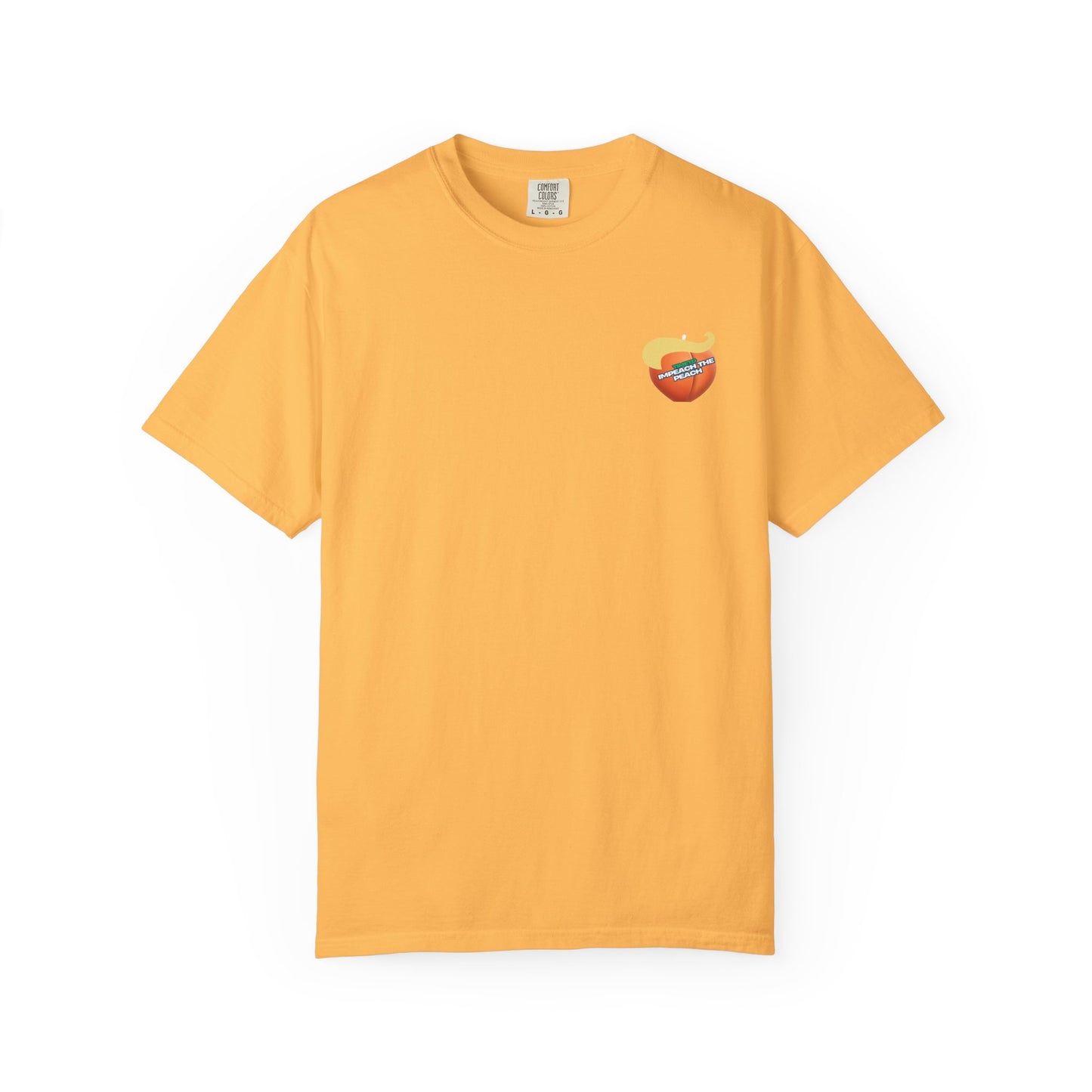 Graphic Tee Impeach the Peach Unisex T-shirt for Trump Haters