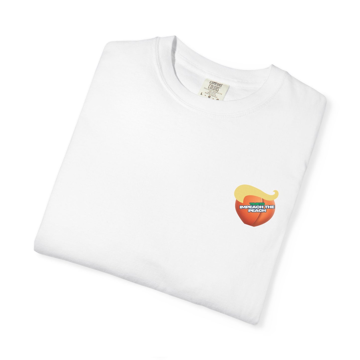 Graphic Tee Impeach the Peach Unisex T-shirt for Trump Haters