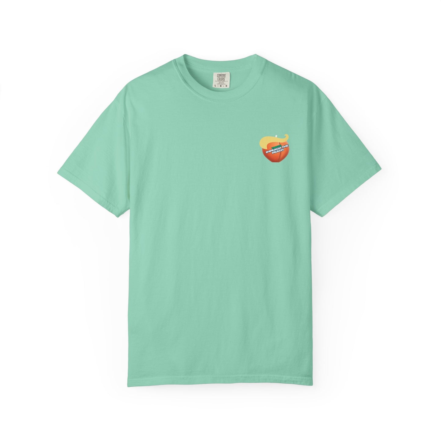 Graphic Tee Impeach the Peach Unisex T-shirt for Trump Haters