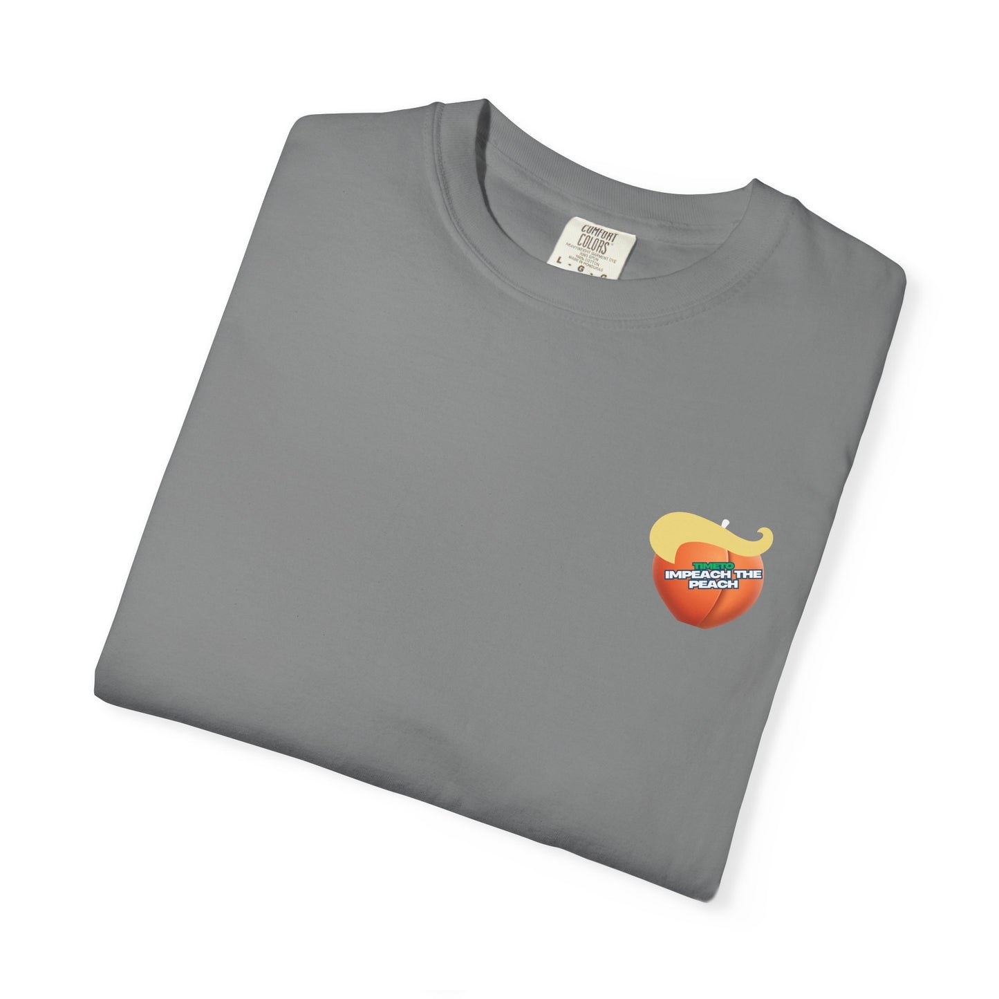Graphic Tee Impeach the Peach Unisex T-shirt for Trump Haters
