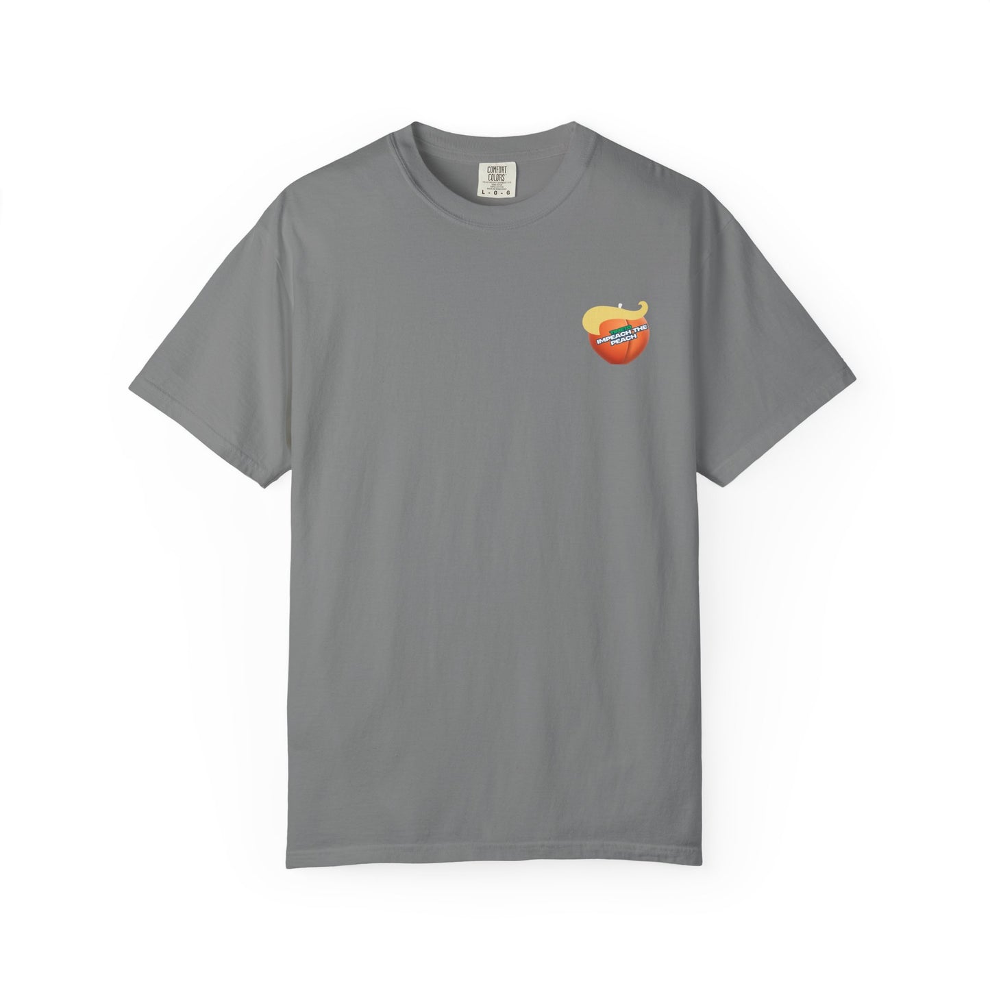 Graphic Tee Impeach the Peach Unisex T-shirt for Trump Haters