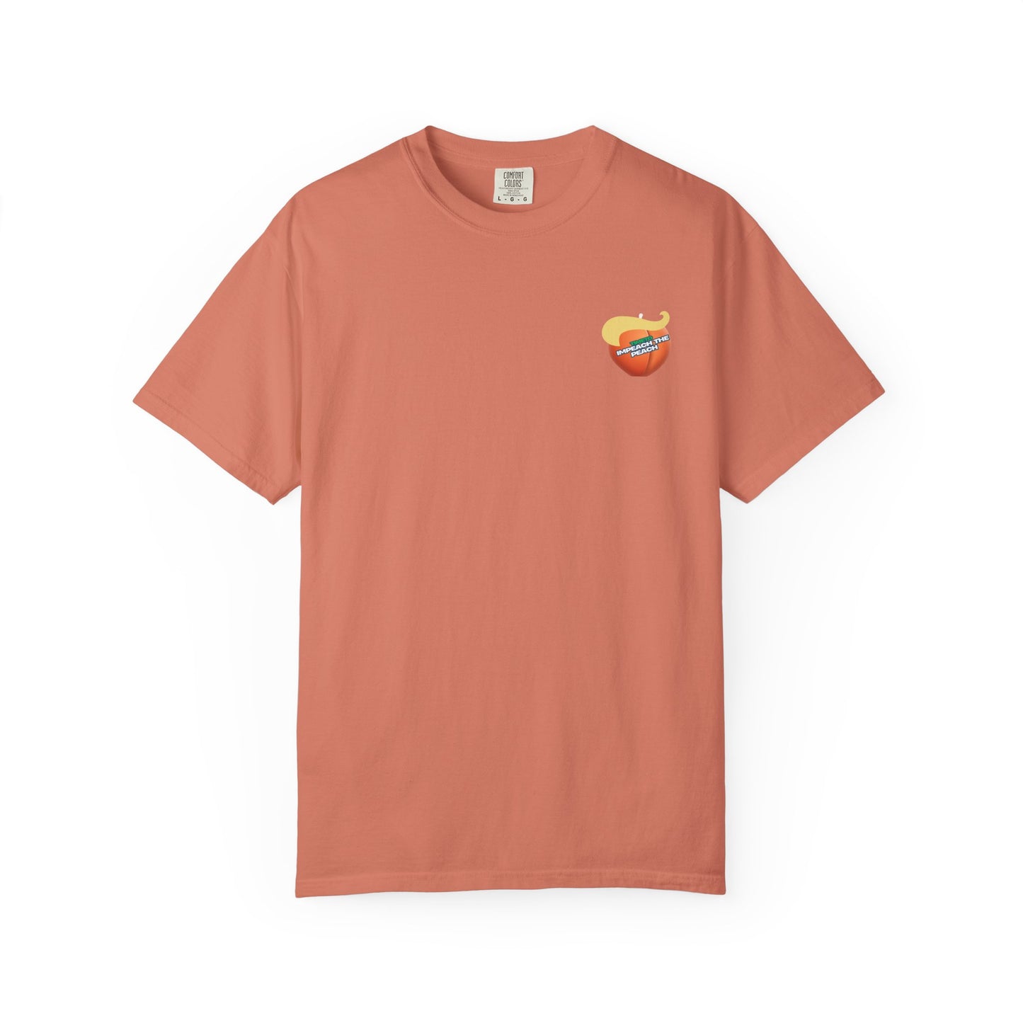 Graphic Tee Impeach the Peach Unisex T-shirt for Trump Haters