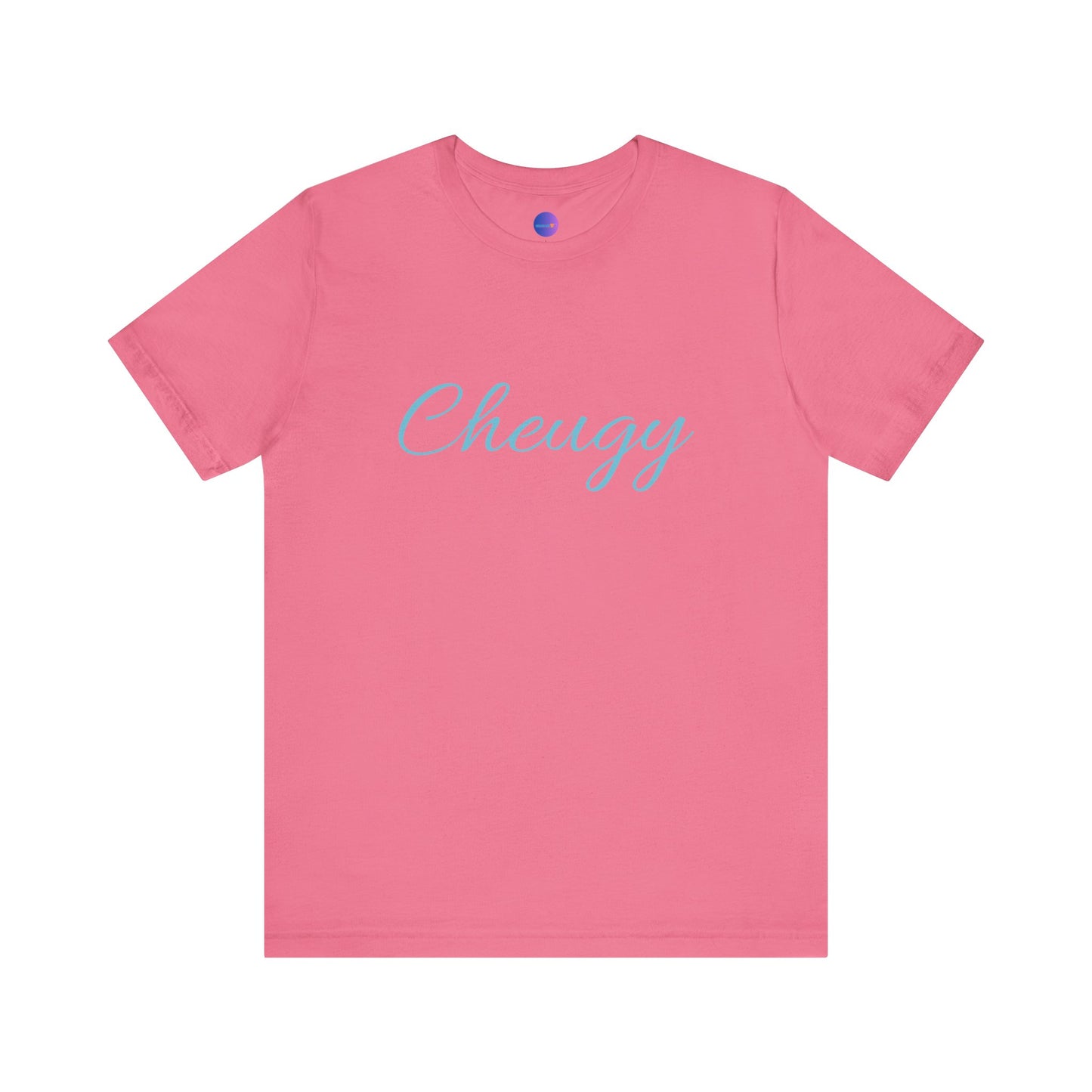 Introducing our cheeky and self-aware "Cheugy" T-shirt - the ultimate ode to embracing your unique style with a touch of humor! 😄 Unisex Jersey Short Sleeve Tee
