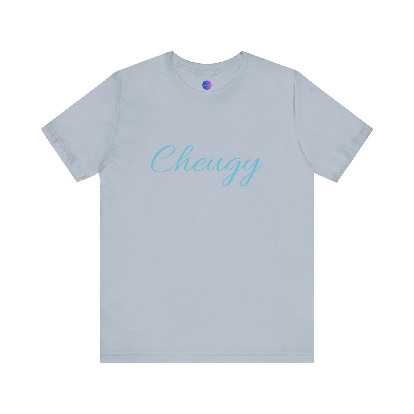 Introducing our cheeky and self-aware "Cheugy" T-shirt - the ultimate ode to embracing your unique style with a touch of humor! 😄 Unisex Jersey Short Sleeve Tee