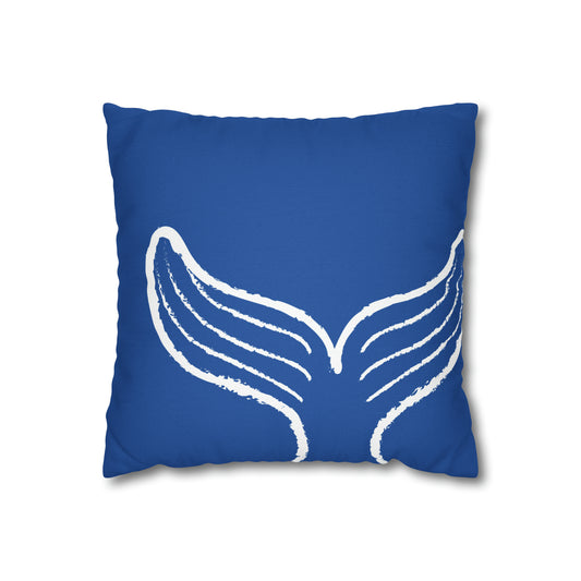 Whale of a Tale Spun Polyester Square Pillow Case