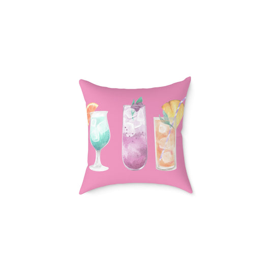 Square Poly Canvas Pillow
