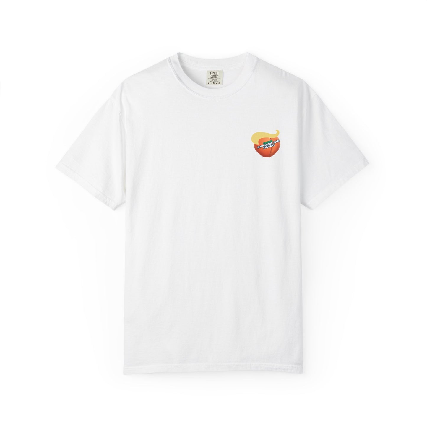 Graphic Tee Impeach the Peach Unisex T-shirt for Trump Haters