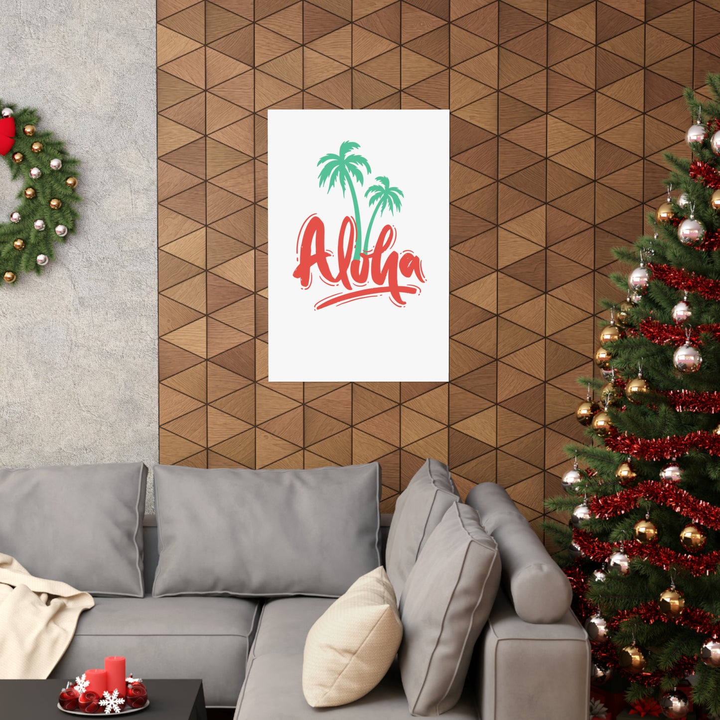 Aloha Matte Vertical Posters