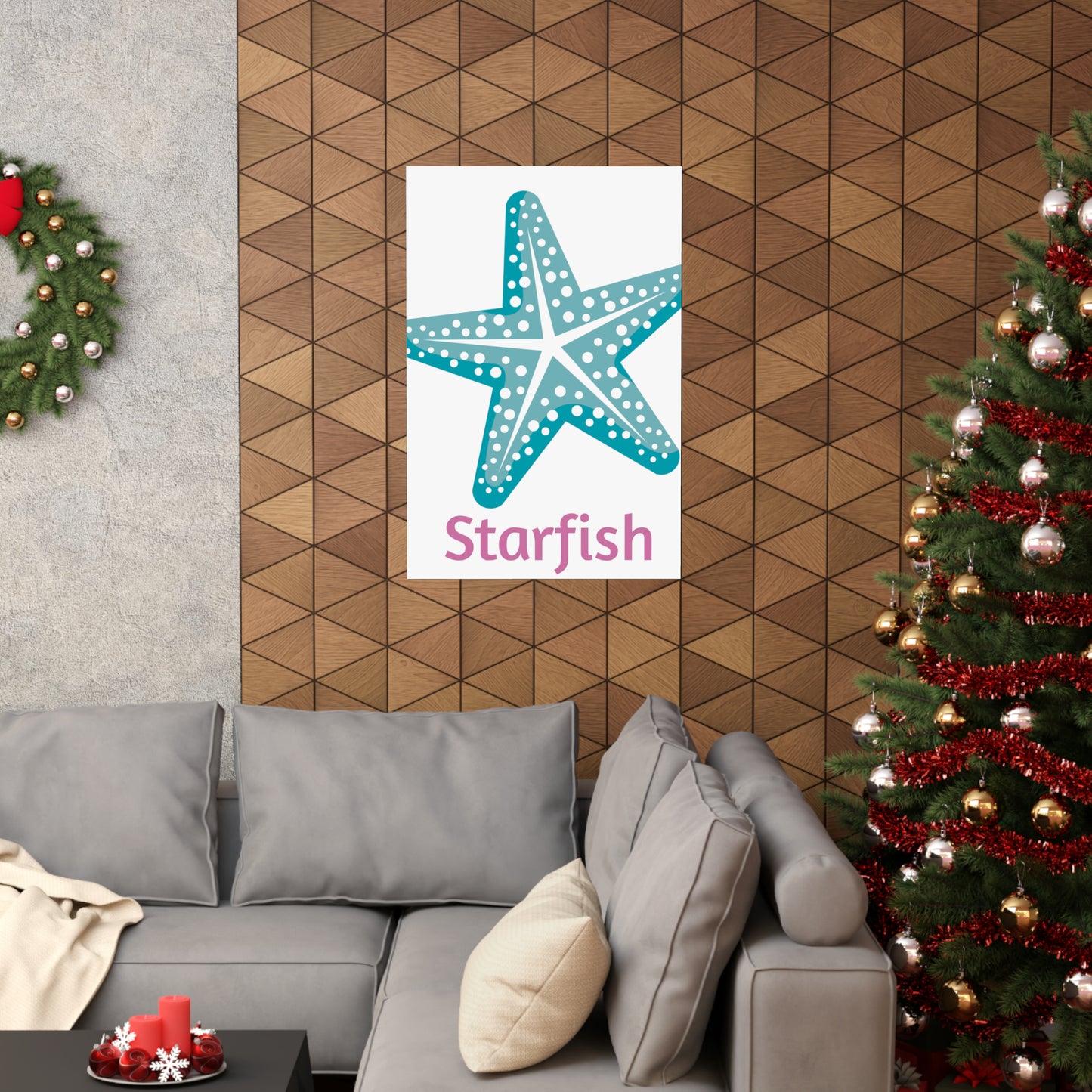 Starfish Matte Vertical Posters