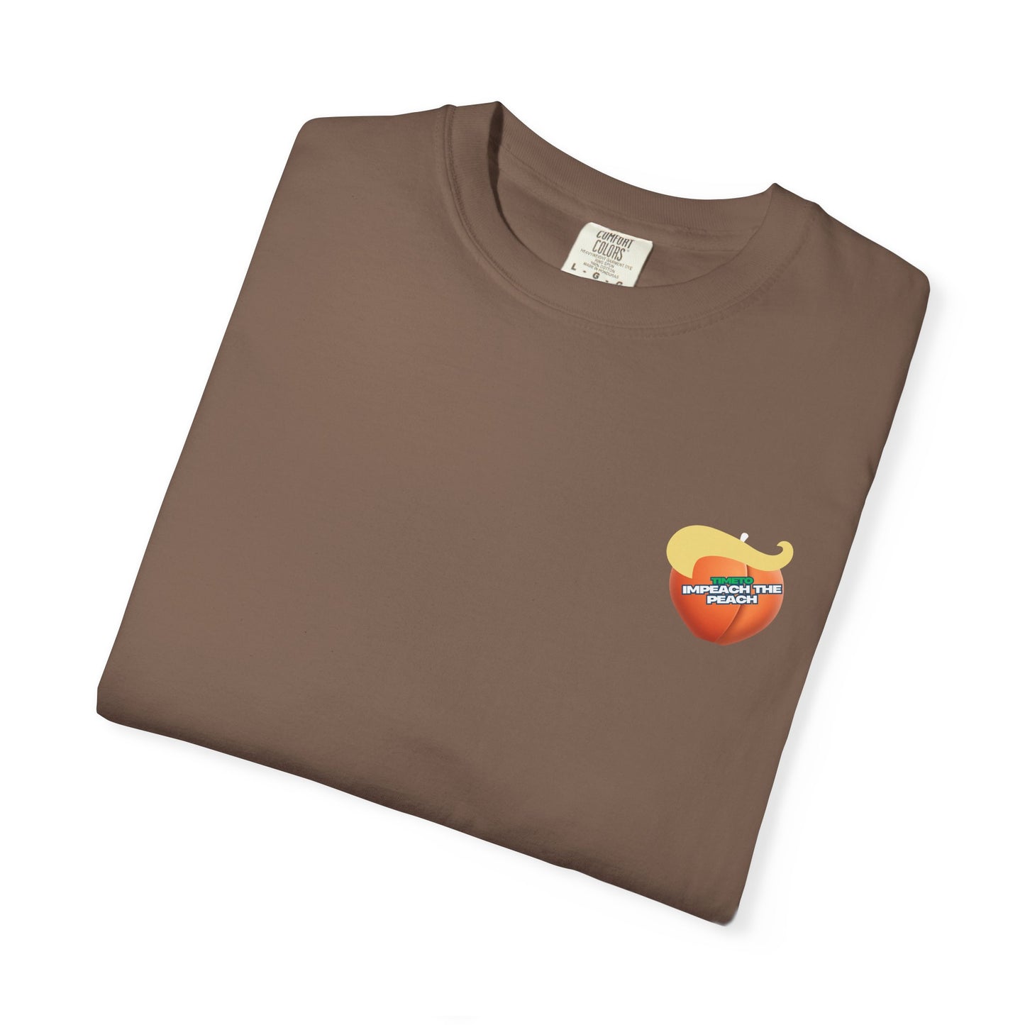 Graphic Tee Impeach the Peach Unisex T-shirt for Trump Haters