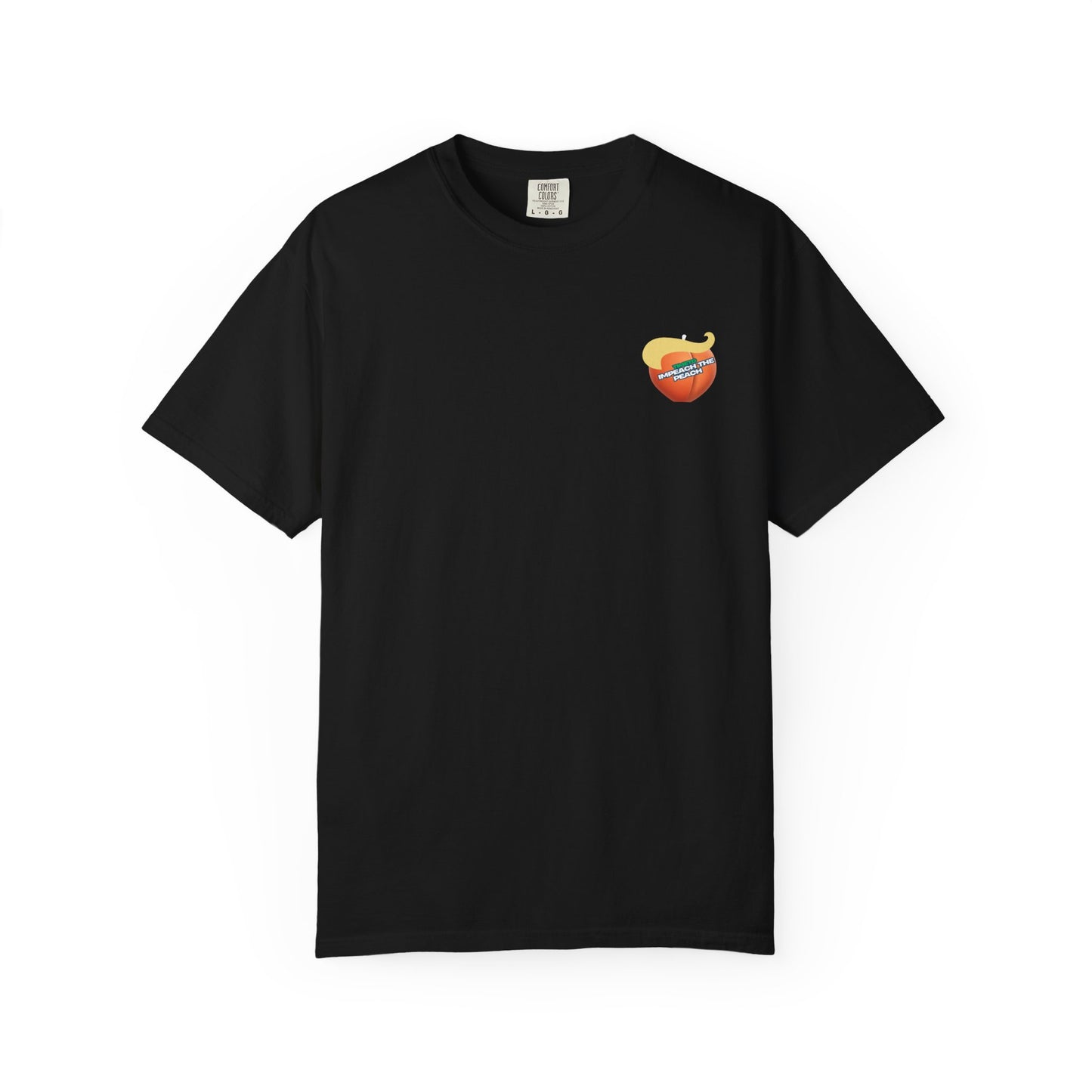 Graphic Tee Impeach the Peach Unisex T-shirt for Trump Haters