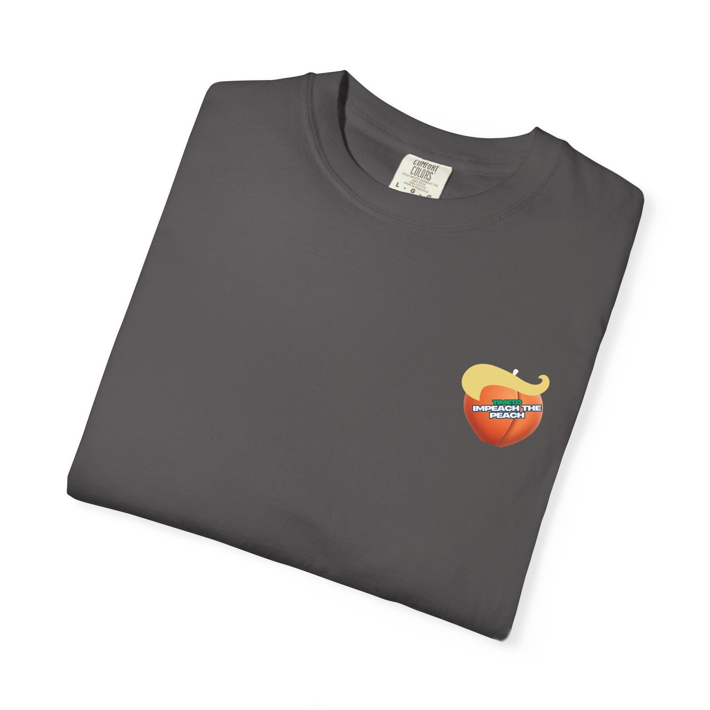 Graphic Tee Impeach the Peach Unisex T-shirt for Trump Haters