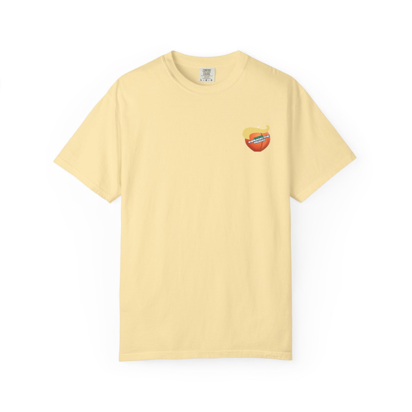 Graphic Tee Impeach the Peach Unisex T-shirt for Trump Haters