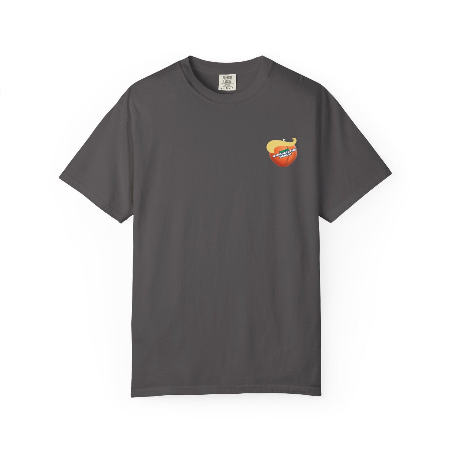 Graphic Tee Impeach the Peach Unisex T-shirt for Trump Haters