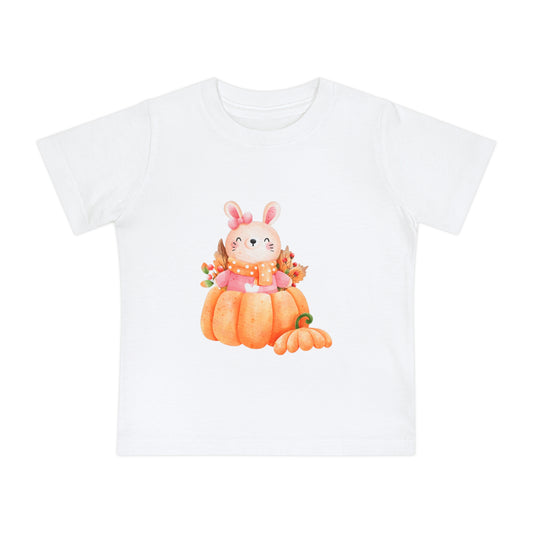 Fall Animal Baby Short Sleeve T-Shirt