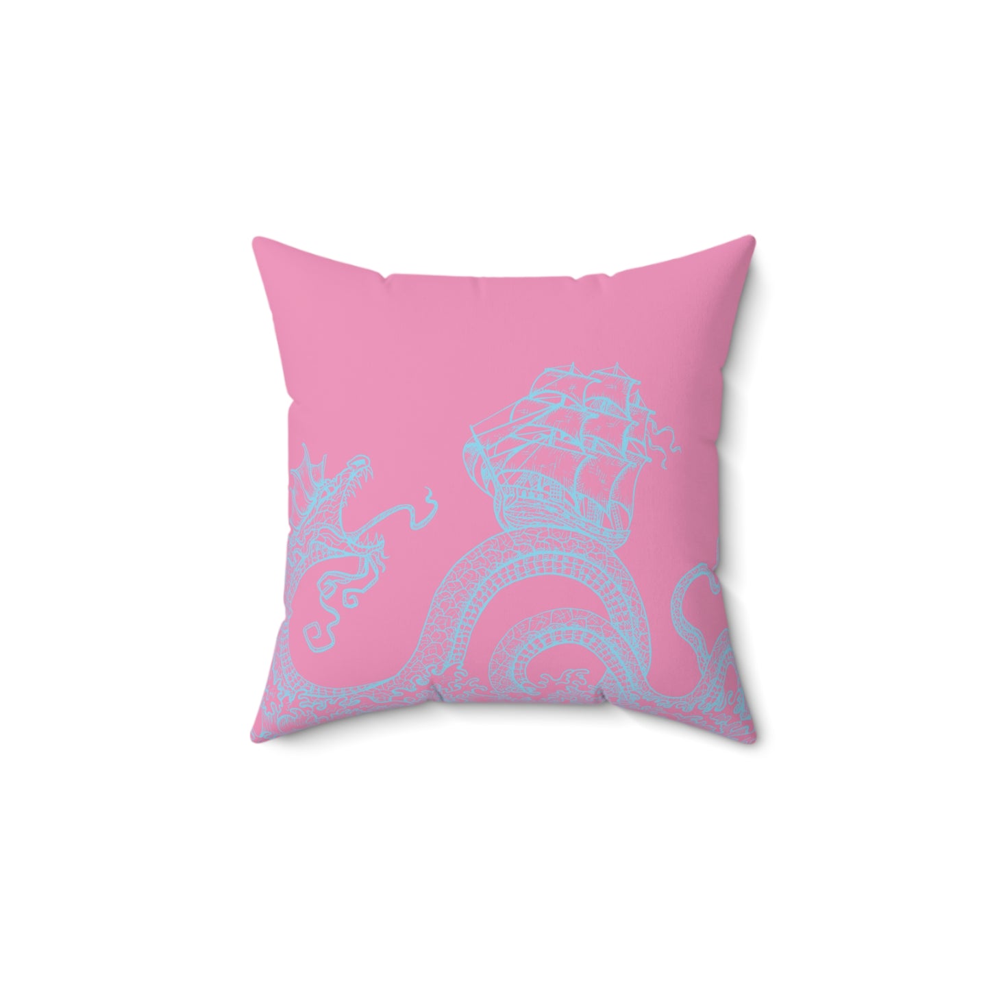 Faux Suede Square Pillow