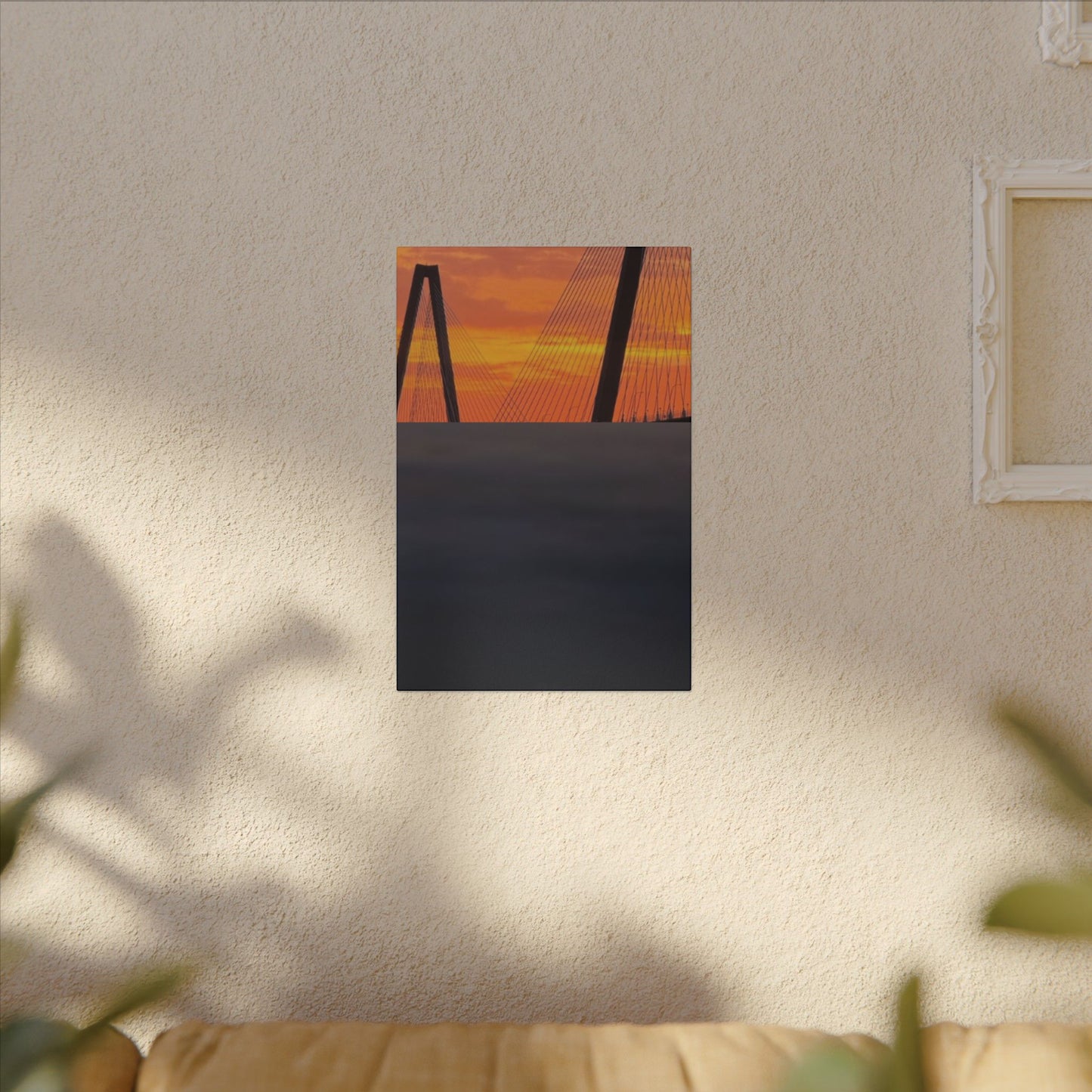 Canvas Print - Vibrant Charleston Sunset