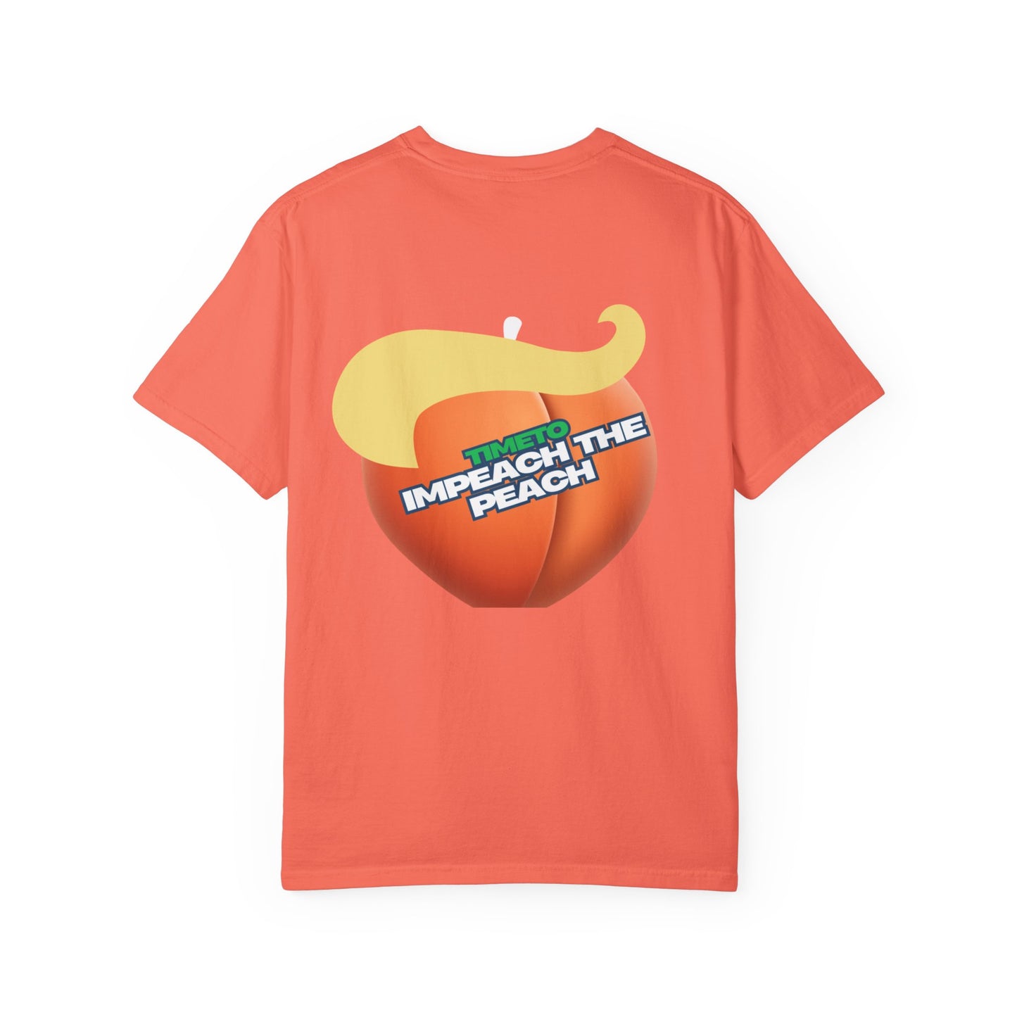 Graphic Tee Impeach the Peach Unisex T-shirt for Trump Haters