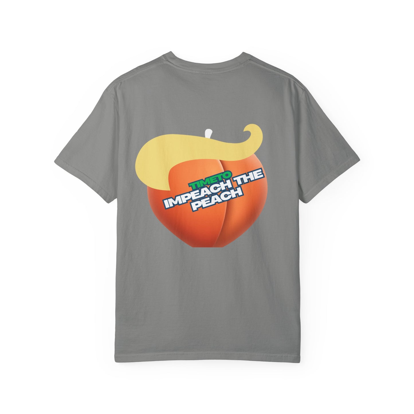 Graphic Tee Impeach the Peach Unisex T-shirt for Trump Haters