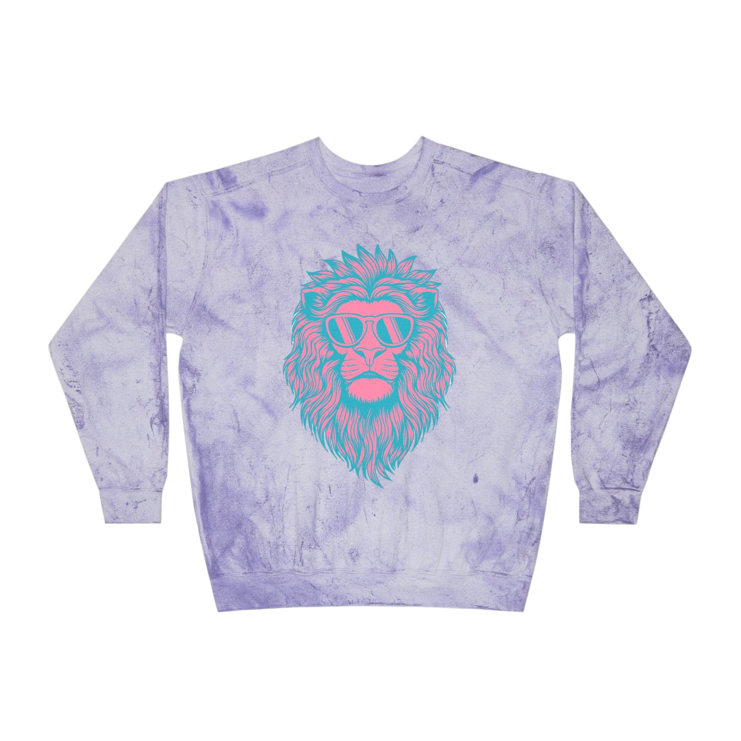 Hear Me Roar Unisex Color Blast Crewneck Sweatshirt