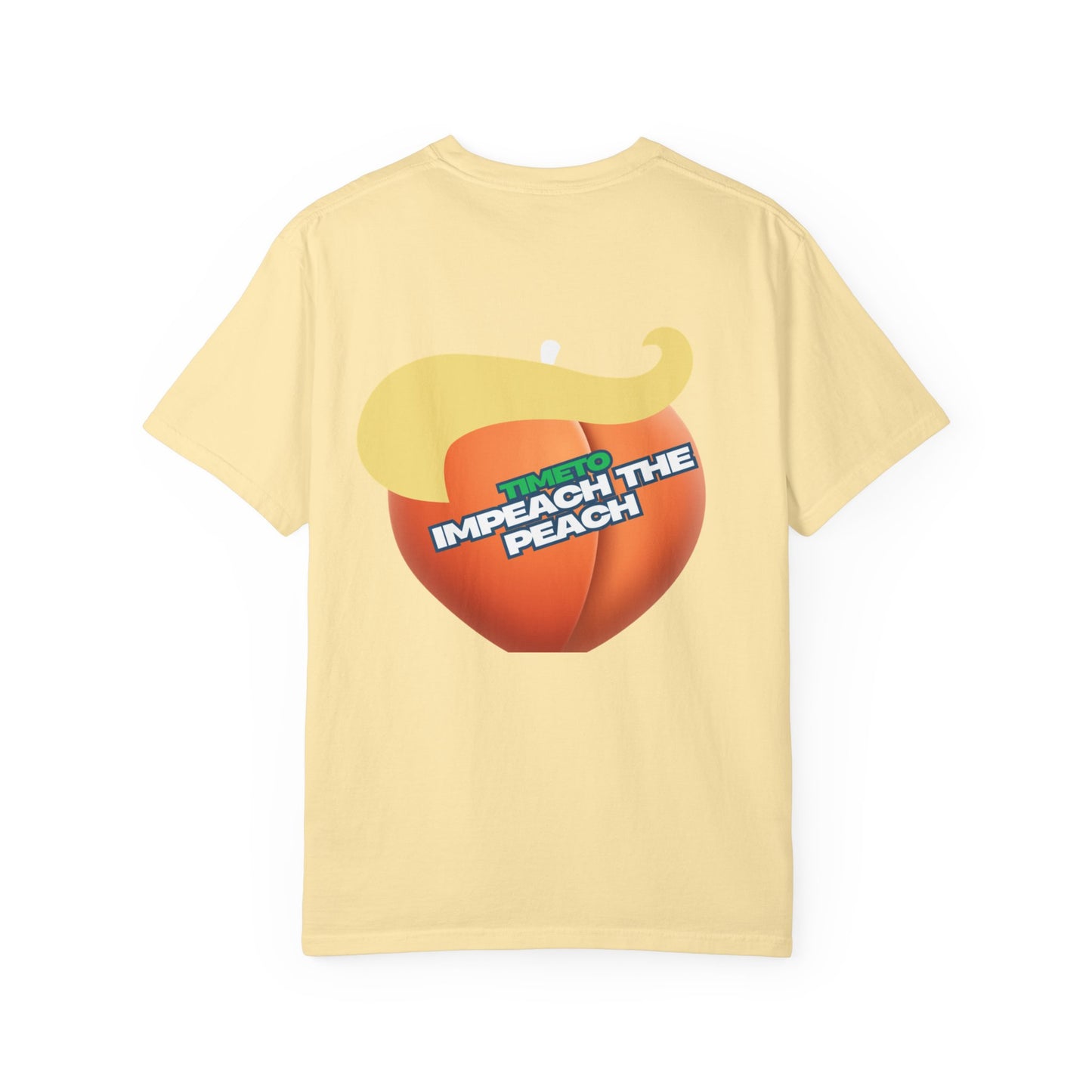 Graphic Tee Impeach the Peach Unisex T-shirt for Trump Haters