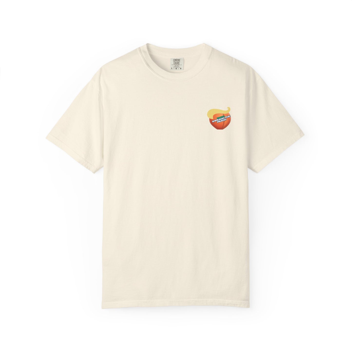 Graphic Tee Impeach the Peach Unisex T-shirt for Trump Haters