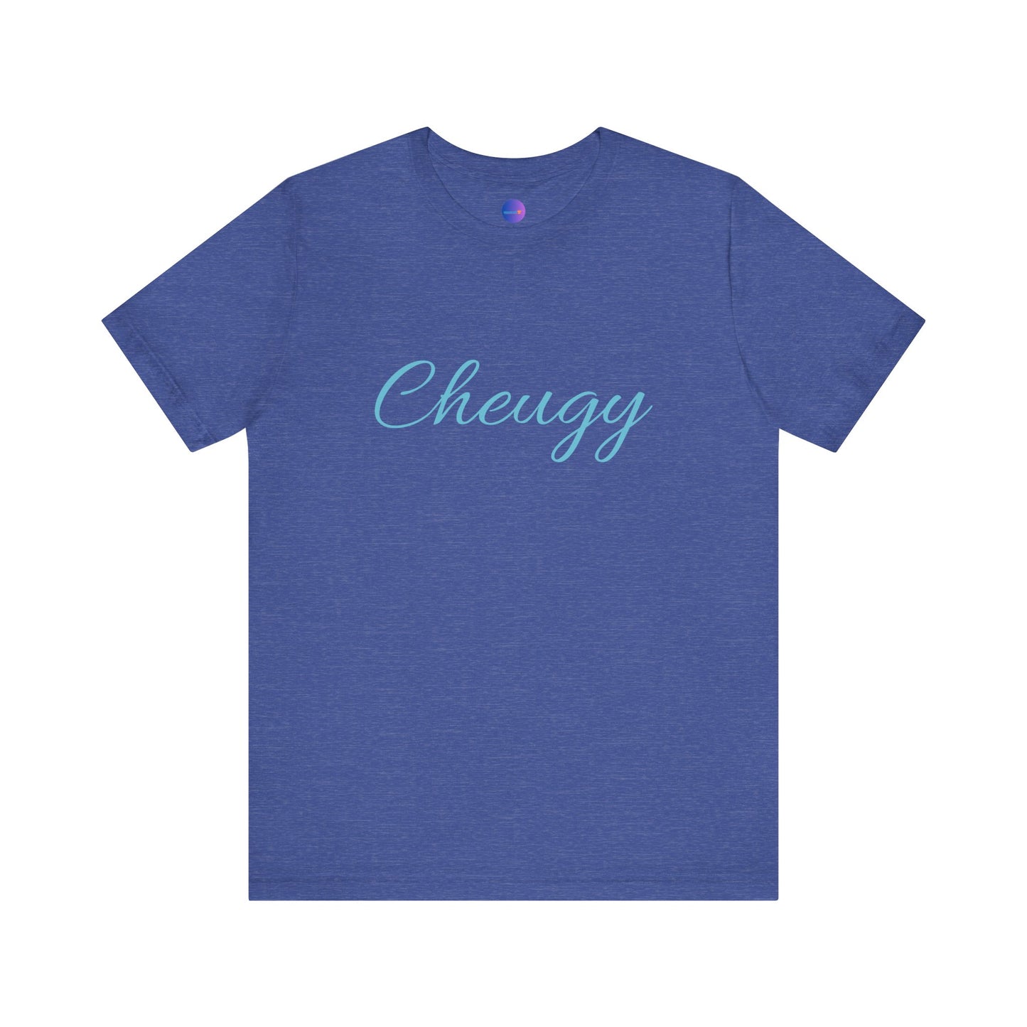 Introducing our cheeky and self-aware "Cheugy" T-shirt - the ultimate ode to embracing your unique style with a touch of humor! 😄 Unisex Jersey Short Sleeve Tee