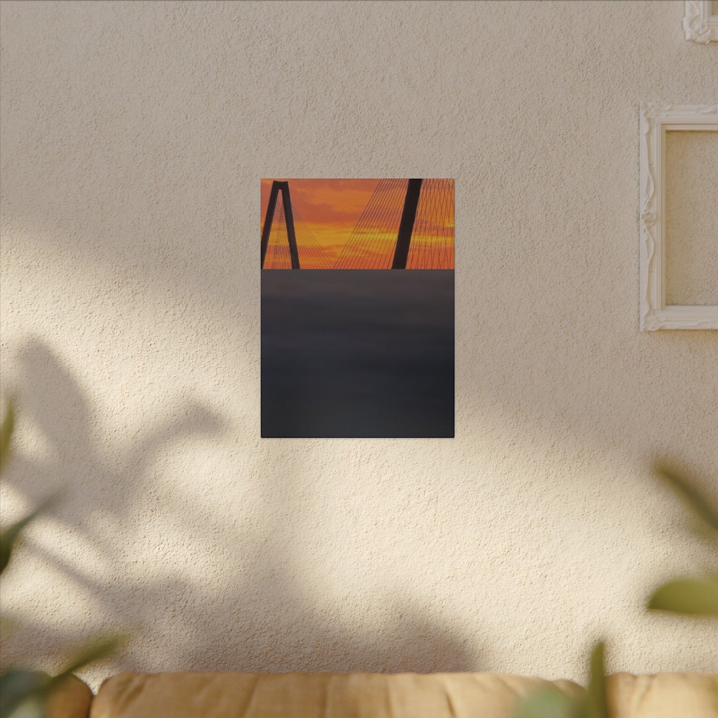 Canvas Print - Vibrant Charleston Sunset