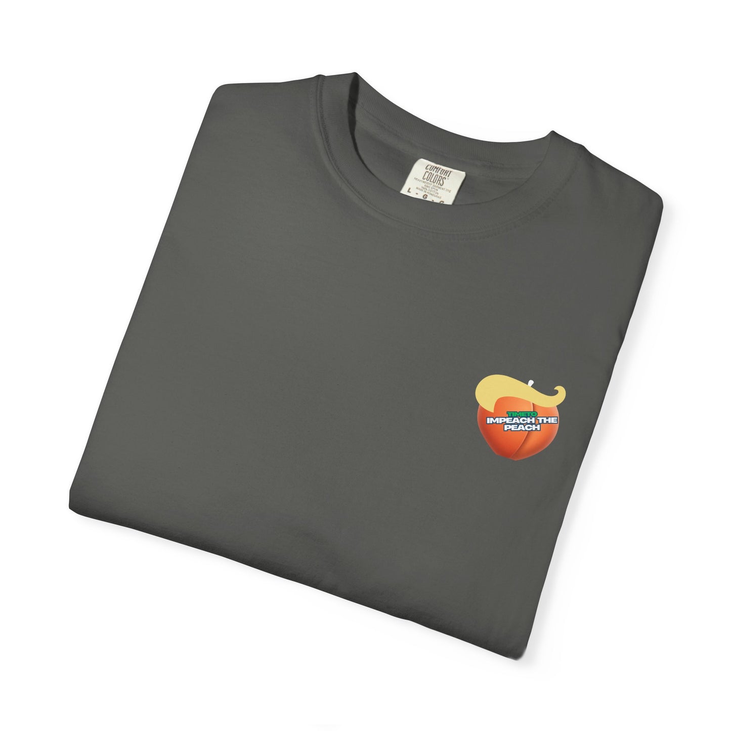 Graphic Tee Impeach the Peach Unisex T-shirt for Trump Haters