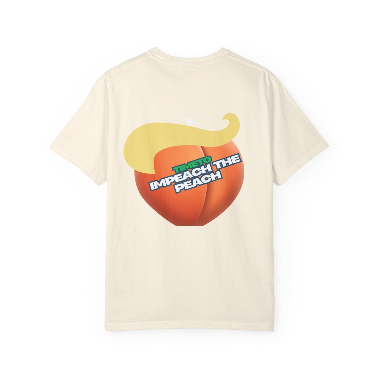 Graphic Tee Impeach the Peach Unisex T-shirt for Trump Haters